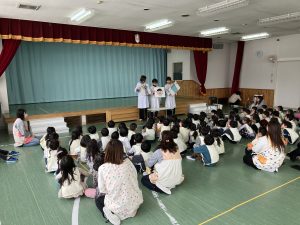 白樺幼稚園で「おくち ぴかぴか だいさくせん」を行いました